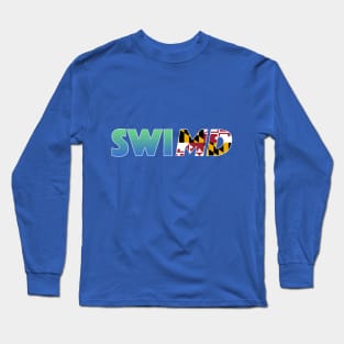 Swim Maryland Long Sleeve T-Shirt